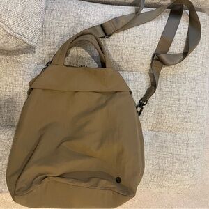 Lululemon olive/Khaki Tote Bag